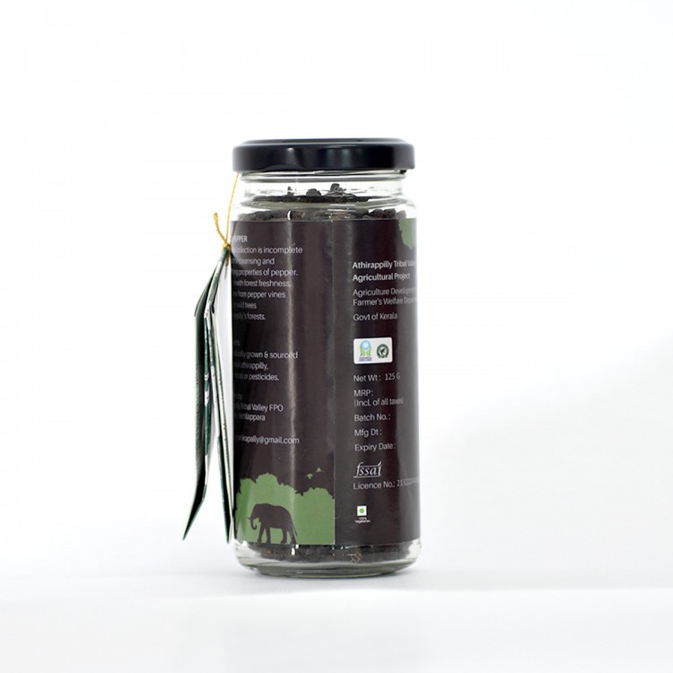 Black Pepper - Glass Bottle 125g